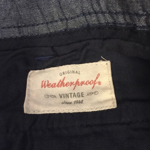 WEATHERPROOF VINTAGE | flat front palm leaf shorts - Picture 7 of 8